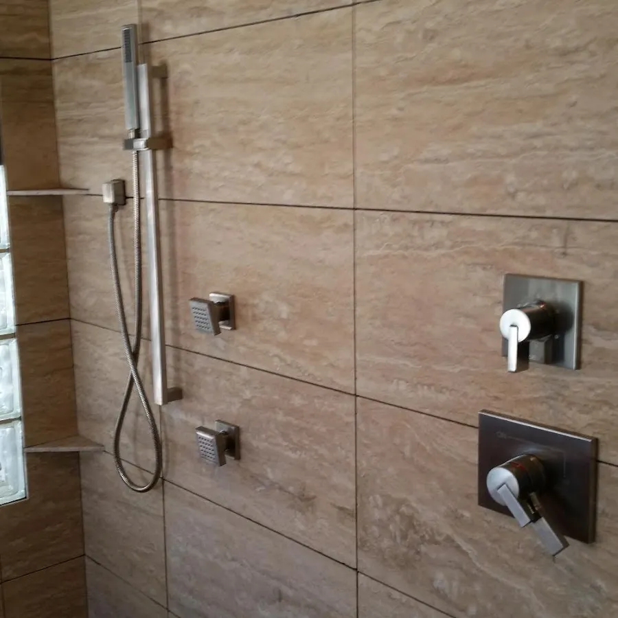 Shower fixture installation for Frozen Pipe Repair in Alpharetta